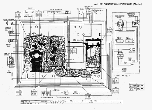 National Panasonic RF-705B; Panasonic, (ID = 2931355) Radio