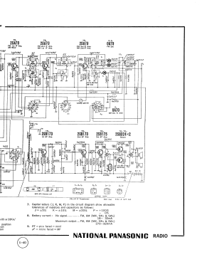 National Panasonic World-Wide FM-AM 4-Band 12-Transistor T-100Y; Panasonic, (ID = 2729477) Radio