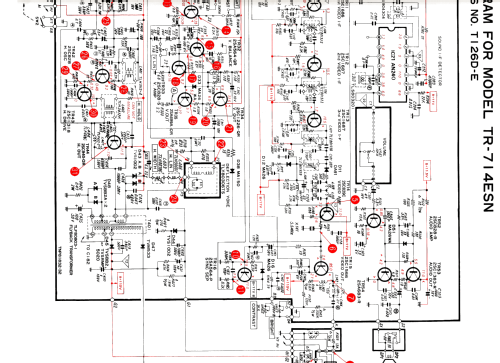 National TR714ESN; Panasonic, (ID = 1977315) Television