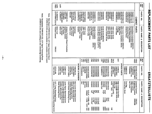 National TR714ESN; Panasonic, (ID = 1977317) Television