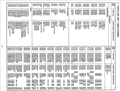 National TR714ESN; Panasonic, (ID = 1977318) Television