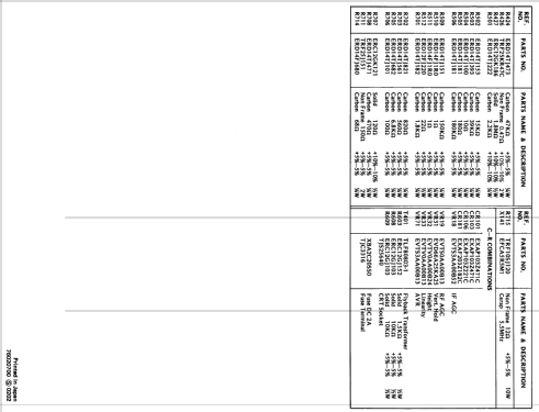 National TR714ESN; Panasonic, (ID = 1977320) Television