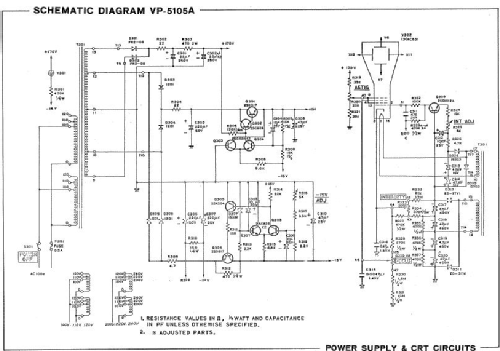 National VP-5105A; Panasonic, (ID = 1916017) Equipment