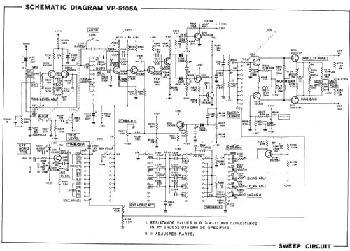 National VP-5105A; Panasonic, (ID = 1916020) Equipment