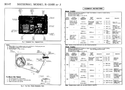 National Panasonic 'Panasonic 8' R-220H; Panasonic, (ID = 1555110) Radio