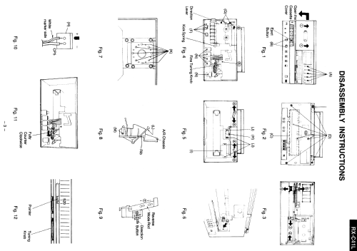 Panasonic - Portable Stereo Component System RX-C41L; Panasonic, (ID = 1875799) Radio