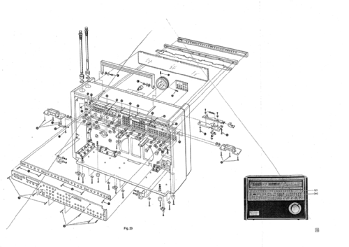 Phase-Locked-Loop Synthesizer RF-9000; Panasonic, (ID = 2390084) Radio