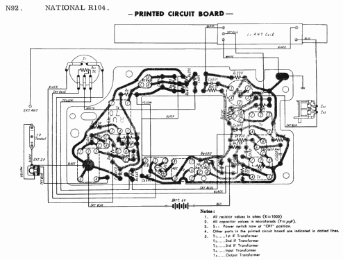 National Panasonic R-104; Panasonic, (ID = 1704875) Radio