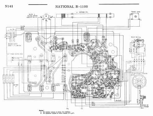 National Panasonic Radar Matic R-1100; Panasonic, (ID = 1722511) Radio