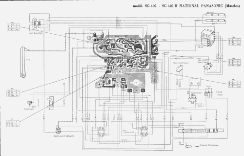 Radio Phonograph SG 401 - SG 401 H Radio Panasonic, Matsushita ...