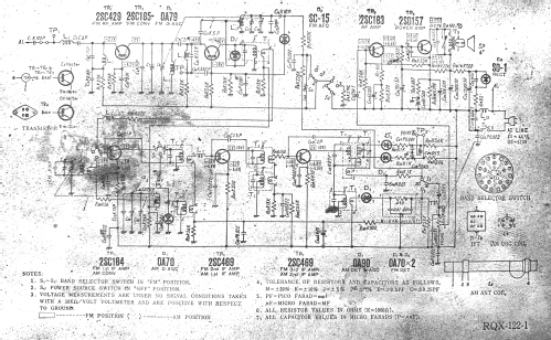 RE-6137 Ch= RQX-122-1; Panasonic, (ID = 2636656) Radio