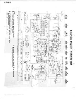 RE-6516; Panasonic, (ID = 3079955) Radio