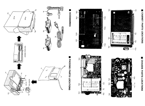 RF-650 B; Panasonic, (ID = 1851042) Radio