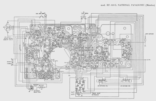 RF-680L; Panasonic, (ID = 2919657) Radio