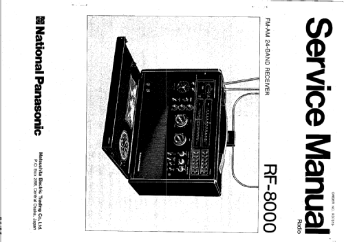 RF-8000; Panasonic, (ID = 2330689) Radio