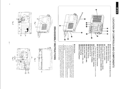 RF-B10; Panasonic, (ID = 2311216) Radio