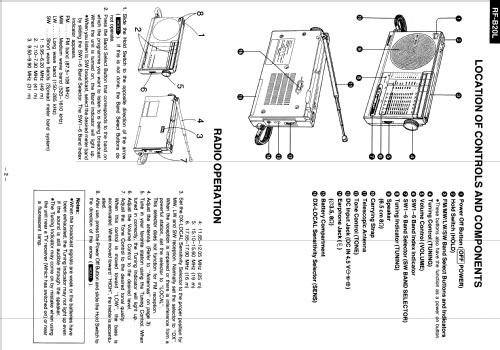 RF-B20L; Panasonic, (ID = 1861722) Radio