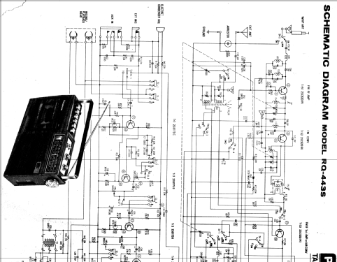 RQ-443S; Panasonic, (ID = 1574010) Radio