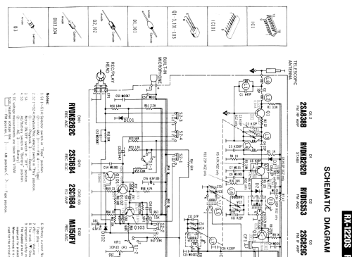 RX1220S; Panasonic, (ID = 1619870) Radio