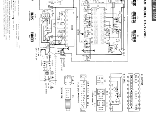 RX1220S; Panasonic, (ID = 1619871) Radio