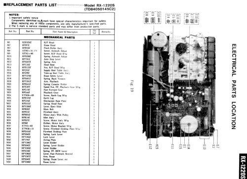 RX1220S; Panasonic, (ID = 1620177) Radio