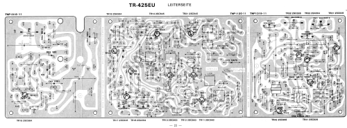 TR-425 EU; Panasonic, (ID = 2722493) TV Radio