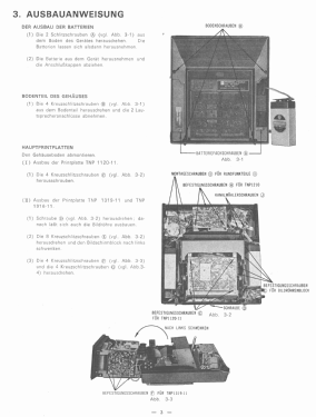 TR-425 EU; Panasonic, (ID = 2722502) TV Radio