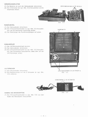 TR-425 EU; Panasonic, (ID = 2722503) TV Radio