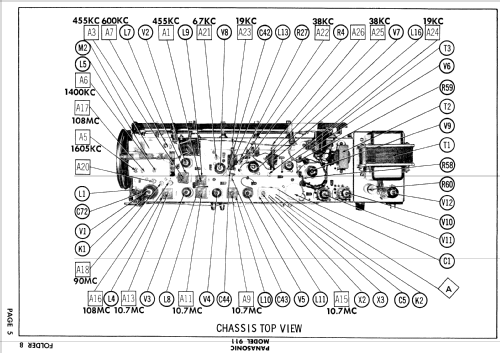 911; Panasonic, (ID = 532550) Radio