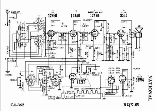 GU-362; Panasonic, (ID = 553985) Radio