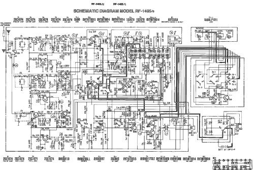 RF1405; Panasonic, (ID = 1370107) Radio