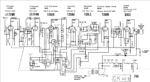 Personal Radio 748; Panasonic, (ID = 129034) Radio