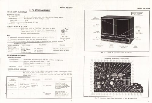 RE-7670B; Panasonic, (ID = 1297079) Radio