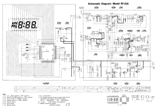 RF-016; Panasonic, (ID = 86230) Radio