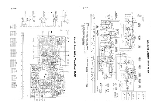 National Panasonic RF-516; Panasonic, (ID = 1405122) Radio