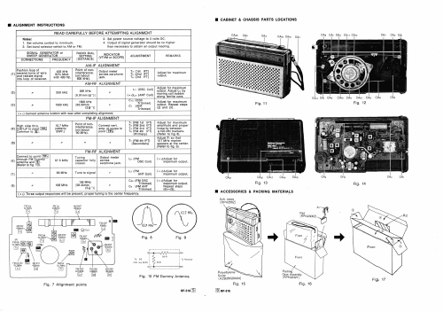 National Panasonic RF-516; Panasonic, (ID = 1405126) Radio