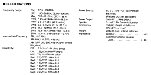 RF-9L; Panasonic, (ID = 547377) Radio