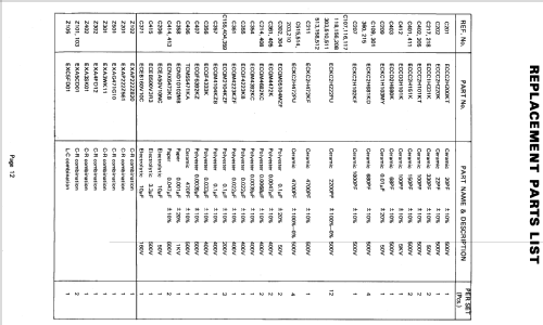 TP-170; National Panasonic, (ID = 721947) Television