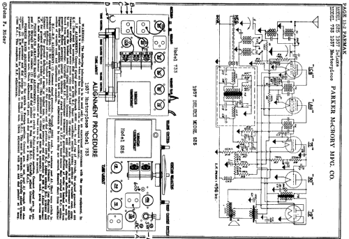 DeLuxe 525 1937; Parker McCrory Mfg. (ID = 408871) Car Radio