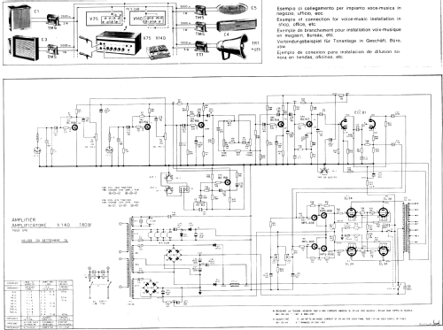 Amplifier V140; PASO S.p.A.; Lainate (ID = 2921777) Ampl/Mixer