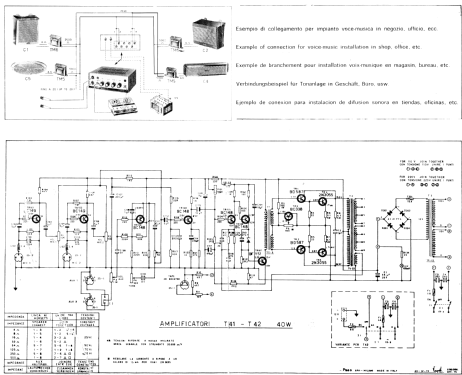 Transistor Amplifier T42; PASO S.p.A.; Lainate (ID = 2921178) Ampl/Mixer