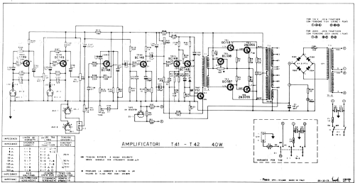 Transistor Amplifier T-41; PASO S.p.A.; Lainate (ID = 2921176) Ampl/Mixer