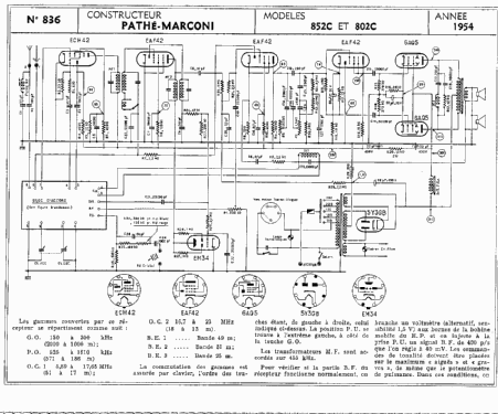 802C ; Pathé-Marconi, Les (ID = 903703) Radio