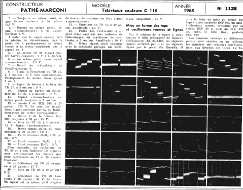 C116; Pathé-Marconi, Les (ID = 292142) Television