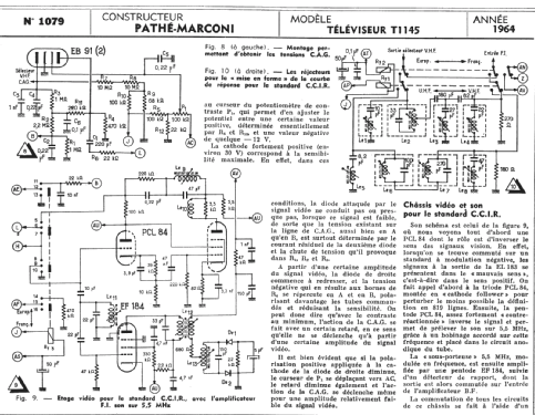 T1145; Pathé-Marconi, Les (ID = 290469) Television