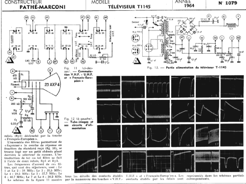 T1145; Pathé-Marconi, Les (ID = 290470) Television