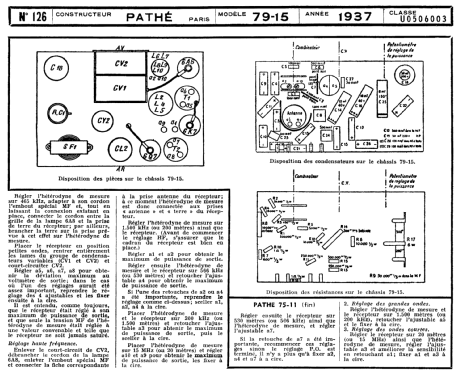 79 Ch= 5237TC ; Pathé Radio, Pathé (ID = 1995706) Radio