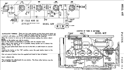 40T ; Pathe Phono & Radio (ID = 431084) Radio