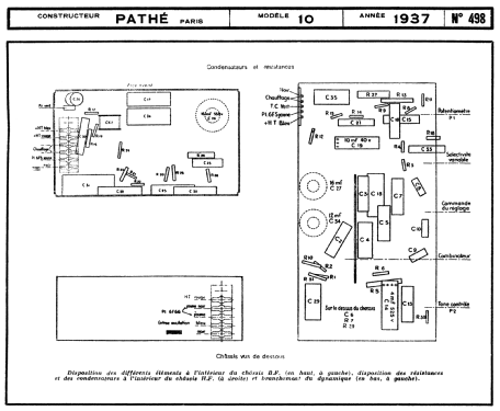 10 Ch= 1037; Pathé Radio, Pathé (ID = 1993399) Radio