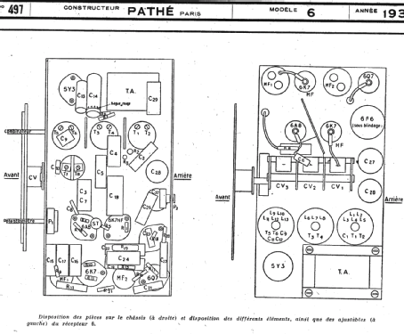 6 Ch= 637; Pathé Radio, Pathé (ID = 220378) Radio